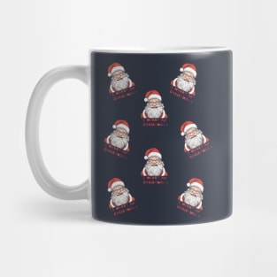 Smiling Santa Claus Merry Christmas Mug
